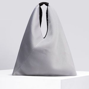 MM6 Japanese tote bag (white mesh)